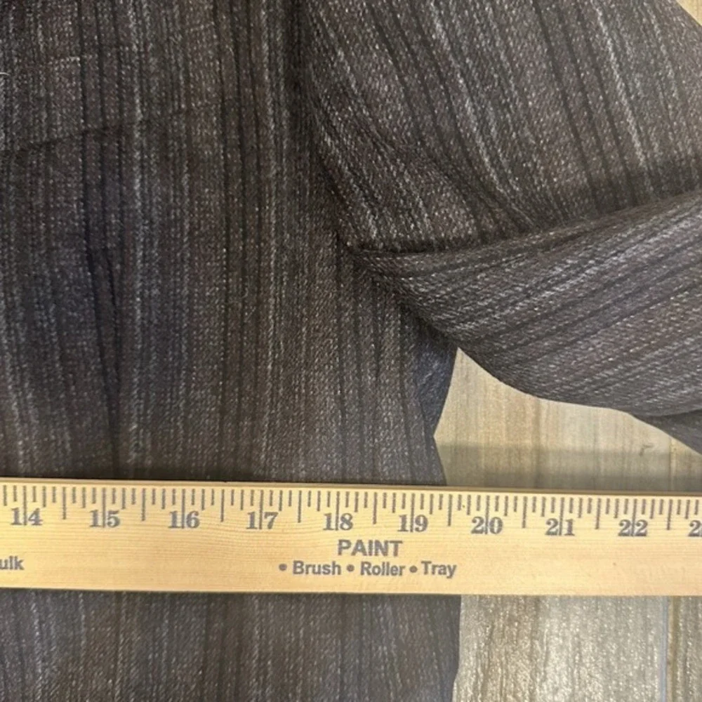 Ermenegildo Zegna Angora Wool Blazer Jacket Sport Coat Brown 40R Academia Casual